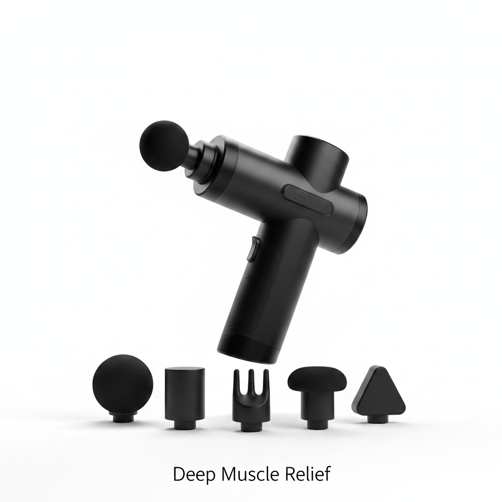 Massage Gun White Background